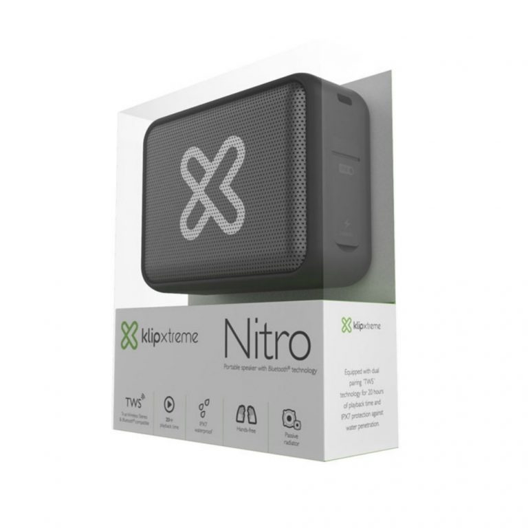 Bocina Klip Xtreme Nitro Gris